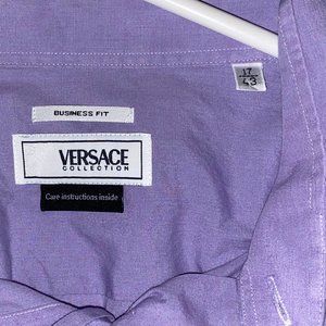 Versace Collection Lavender Dress shirt 17/43